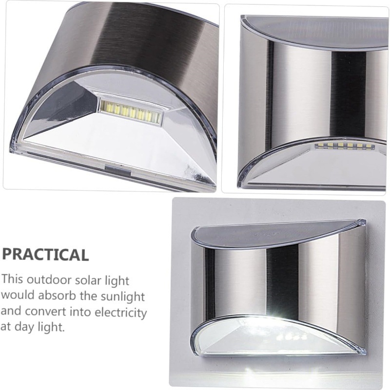 2Pcs Solar Garden Light Stainl - Xl Outdoor Lighting のレビューと価格