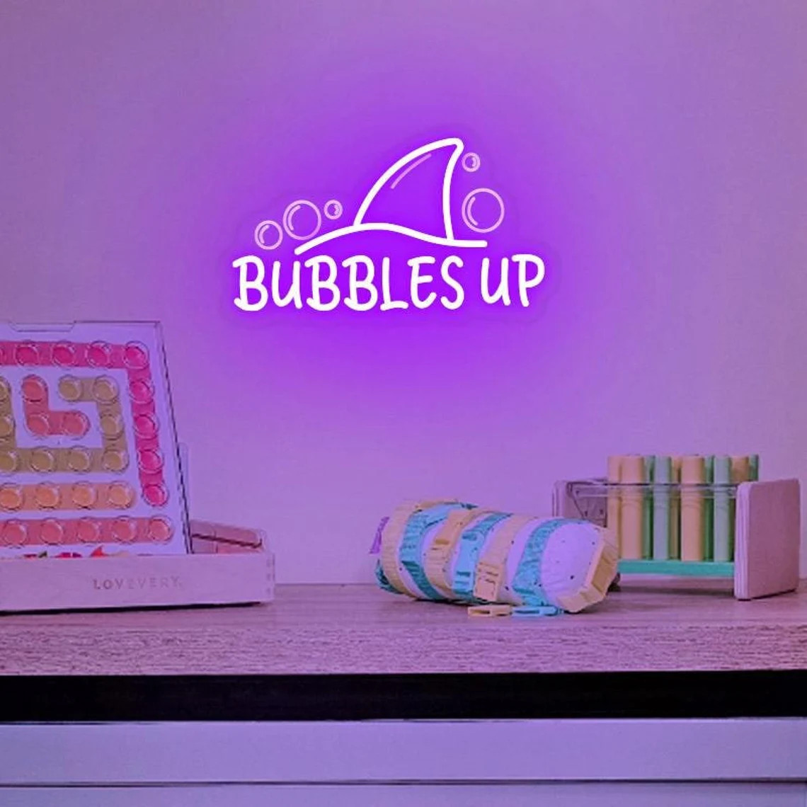 Bubbles Up Neon Sign, Tropical - Outdoor Lighting Quotes のレビューと価格