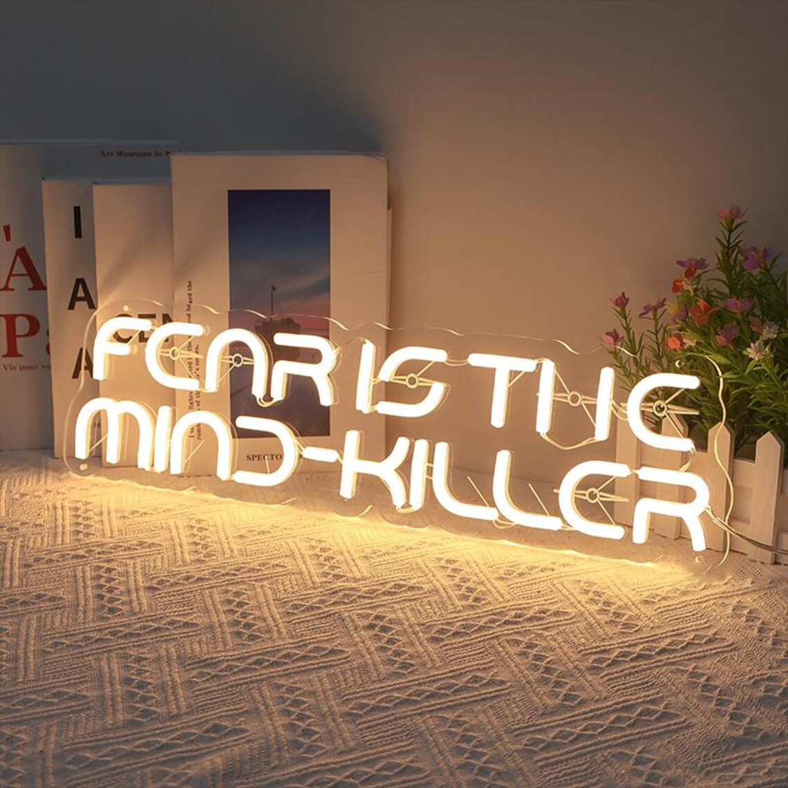 Fear Is The Mind-killer Led Ne - Outdoor Lighting Quotes のレビューと価格