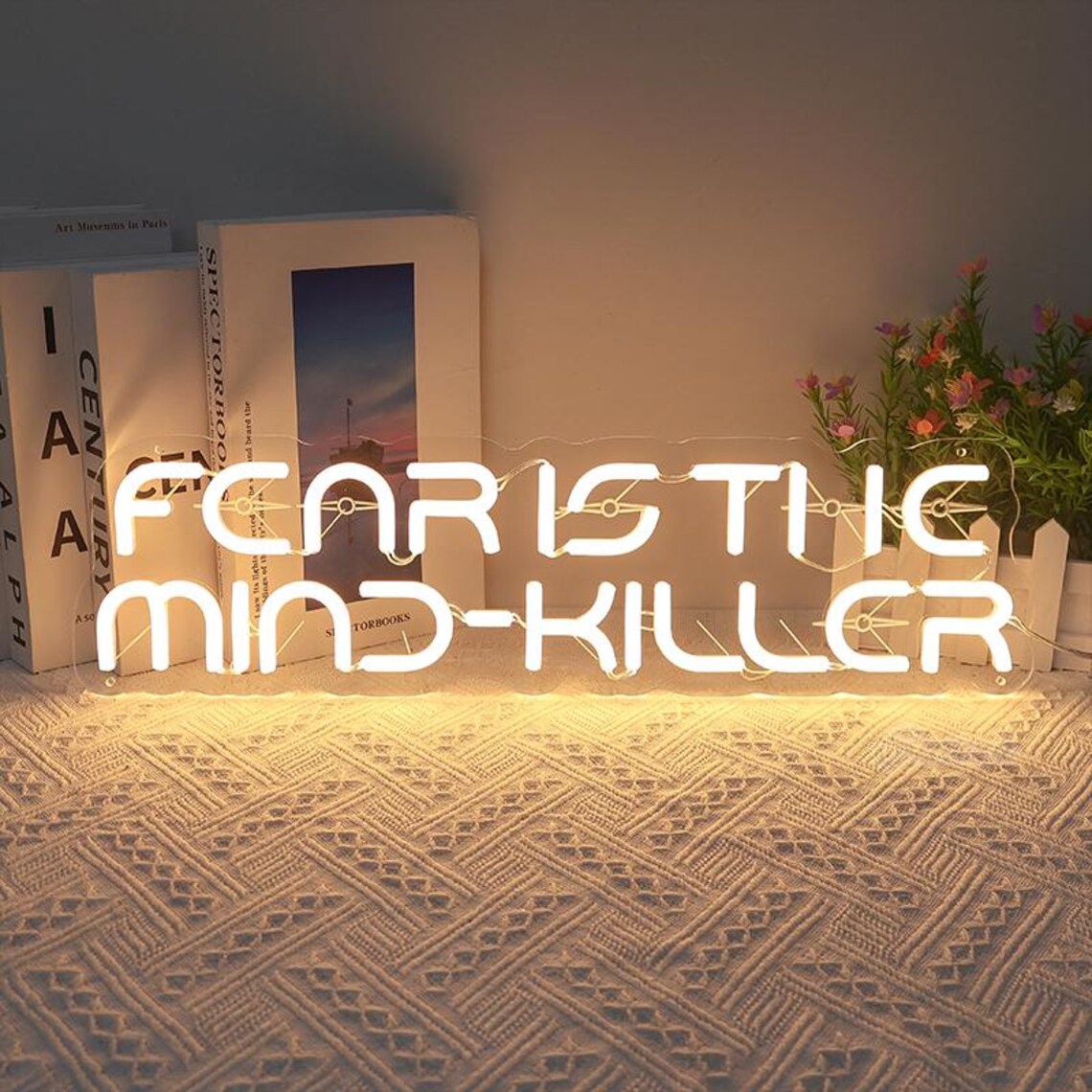 Fear Is The Mind-killer Led Ne - Outdoor Lighting Quotes のレビューと価格