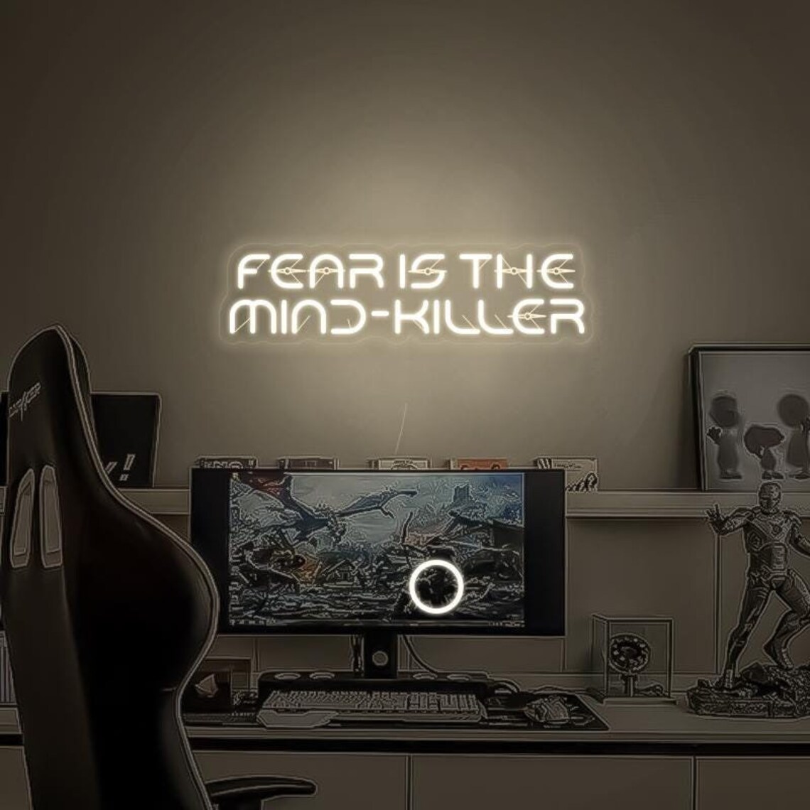 Fear Is The Mind-killer Led Ne - Outdoor Lighting Quotes のレビューと価格