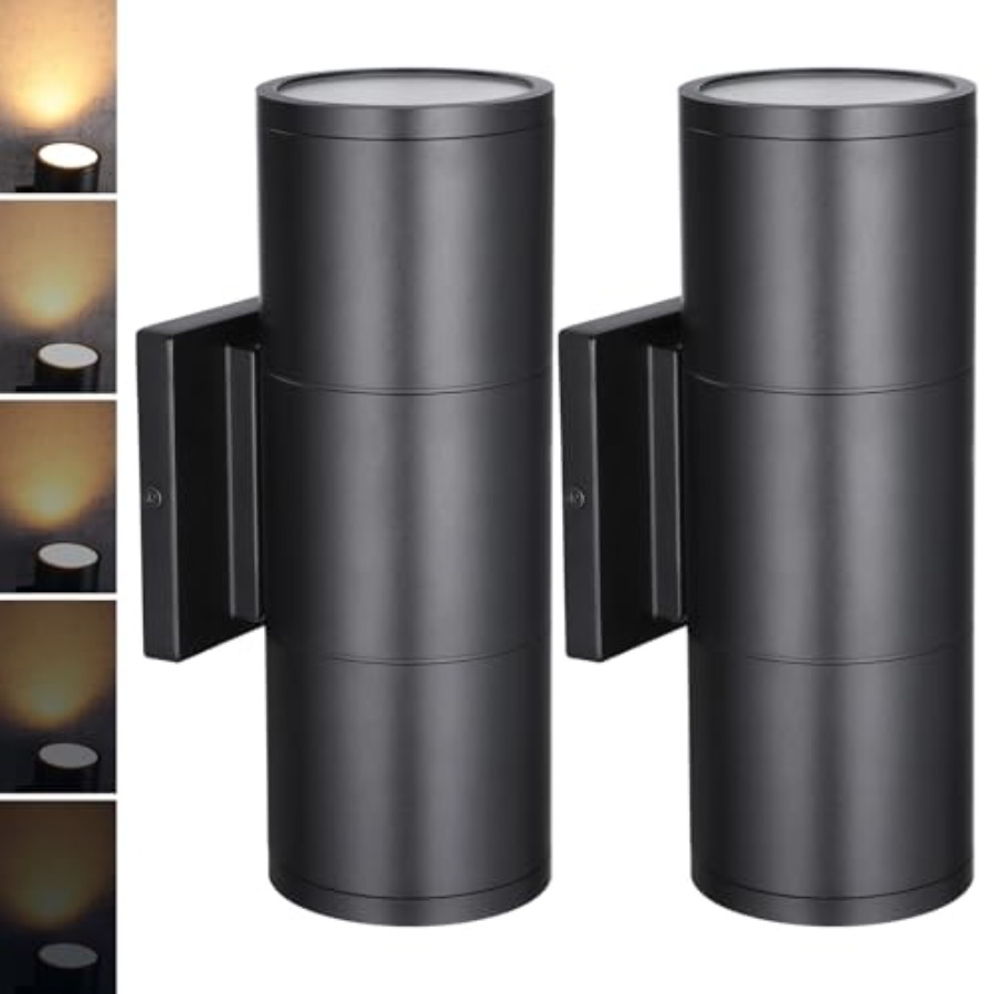 3000K LED Cylinder Up Down Wal - Outdoor Lighting Up And Down のレビューと価格