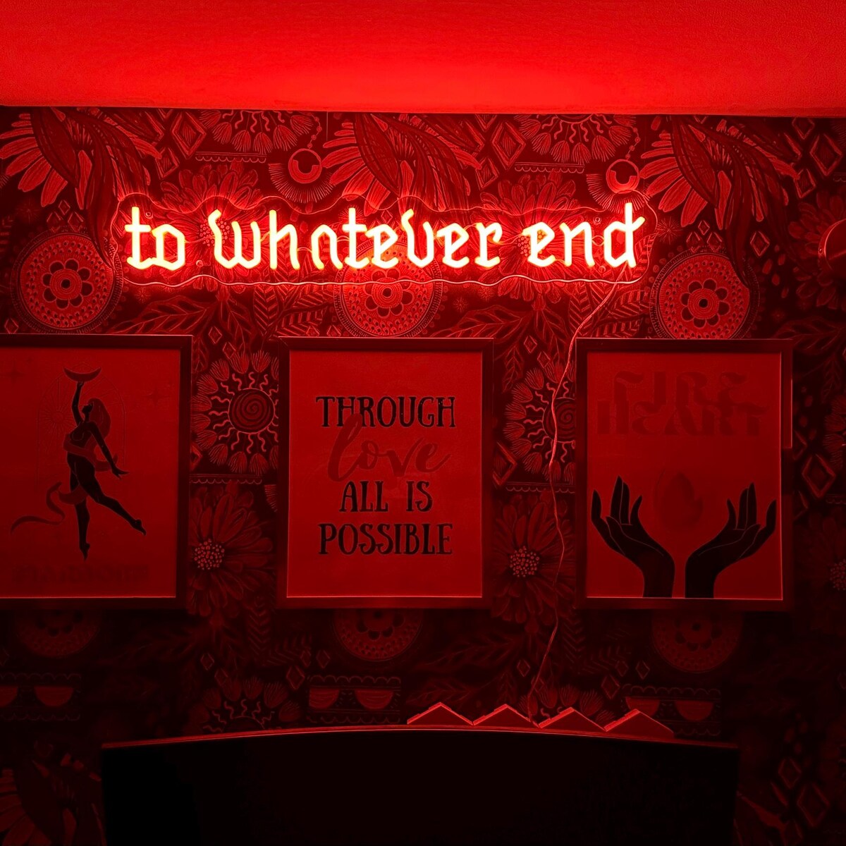To Whatever End Neon Sign: ACO - Outdoor Lighting Quotes のレビューと価格