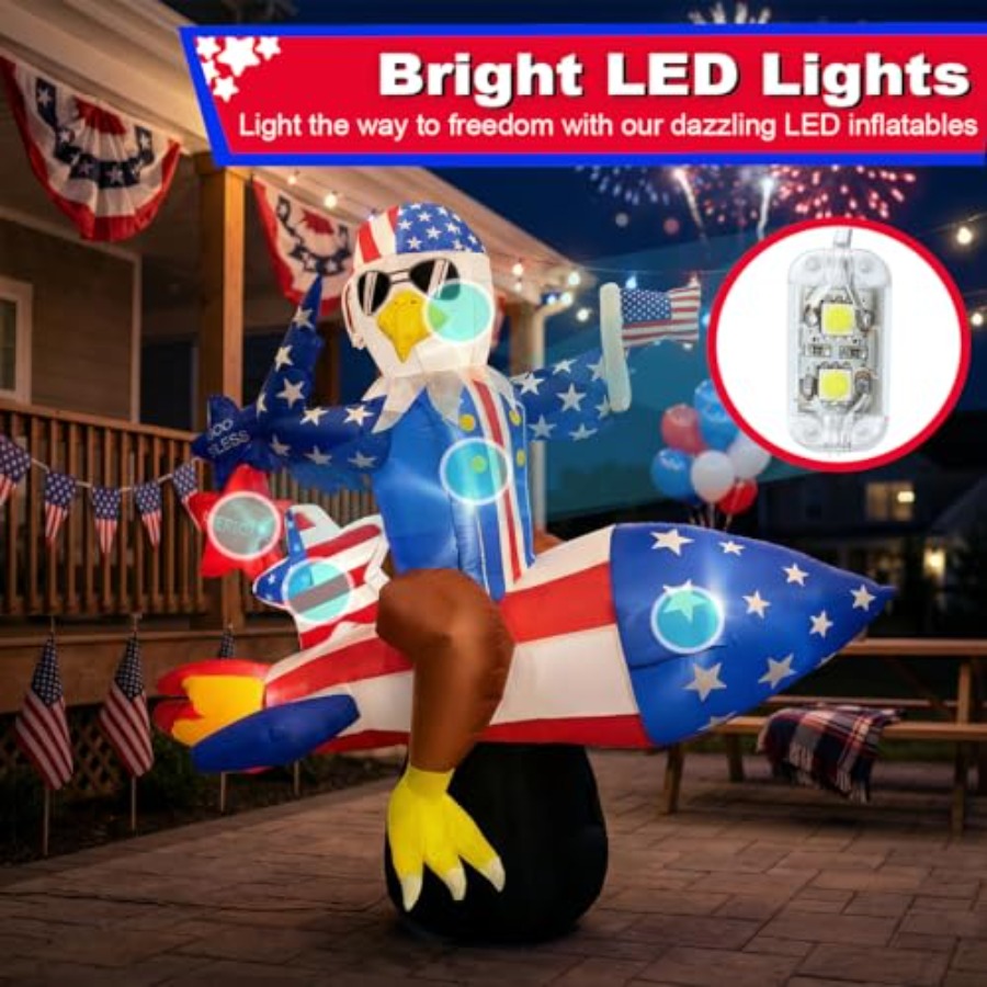 Outdoor 6ft inflatable America - Outdoor Lighting Manufacturers のレビューと価格