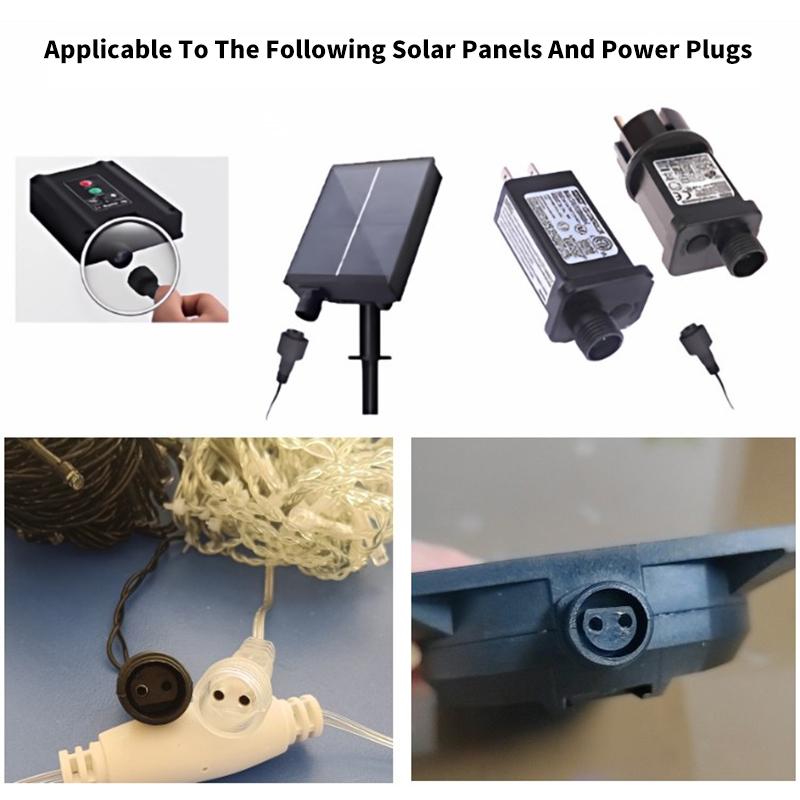Outdoor 2Pin LED Connector wit - Outdoor Lighting Socket のレビューと価格