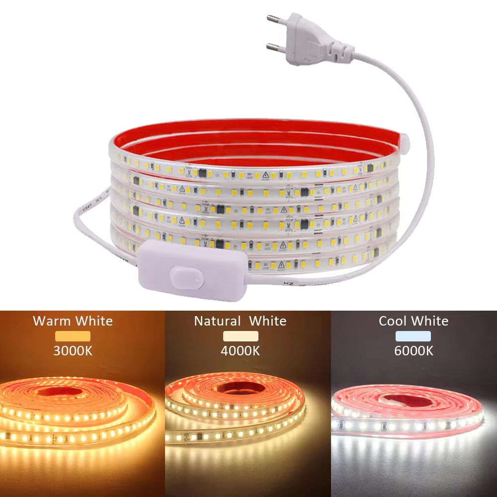 220V IP68 Waterproof 120LEDs/m - Outdoor Lighting Socket のレビューと価格