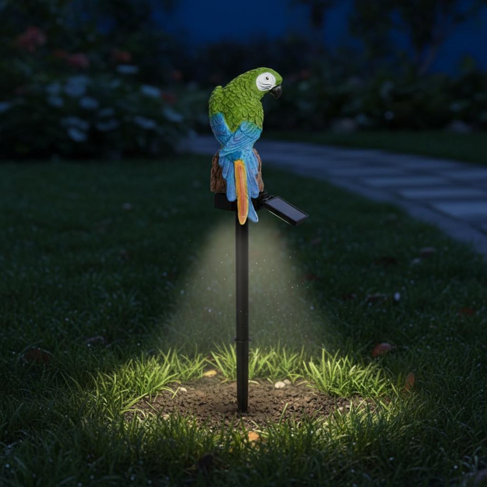 Resin Parrot Lawn Lamp Waterpr - Outdoor Lighting Modern のレビューと価格