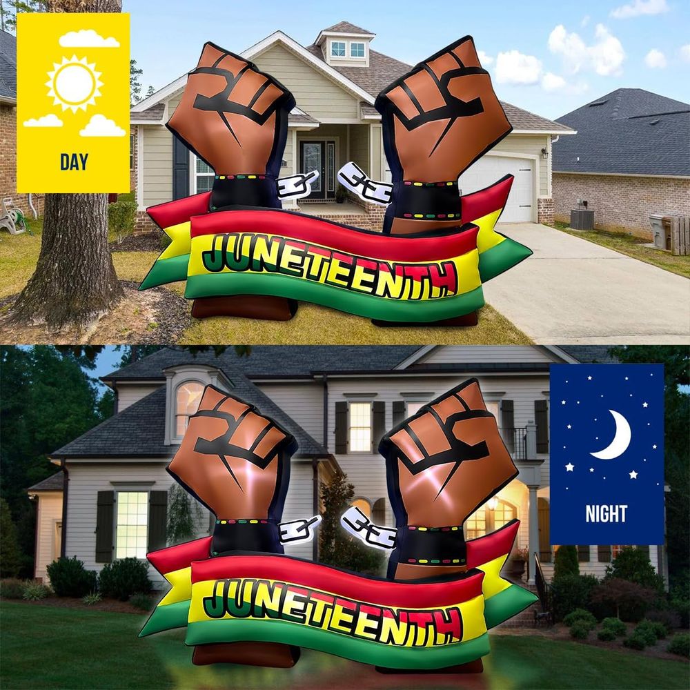6.5FT Long Juneteenth Iatables - Outdoor Lighting Manufacturers のレビューと価格