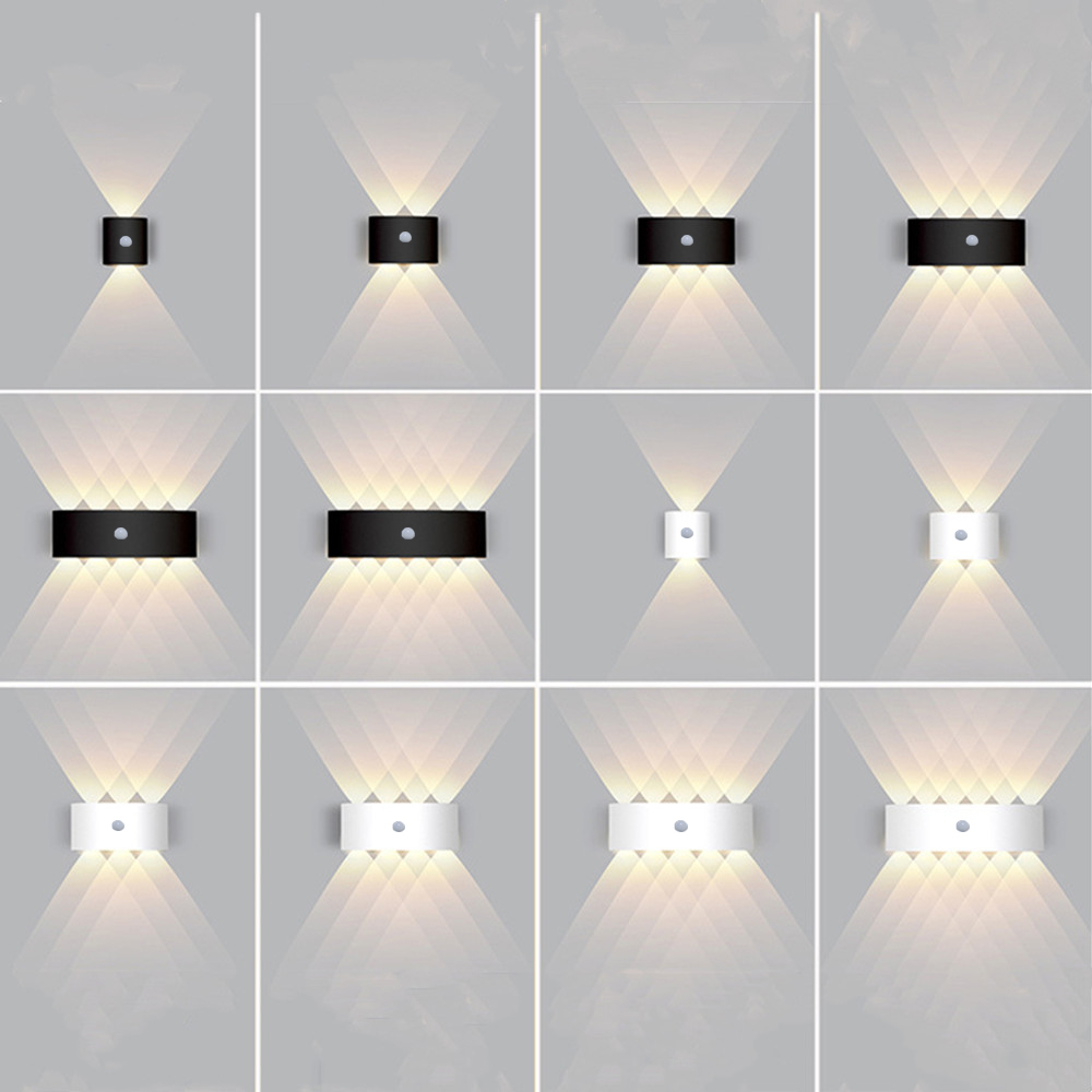 PIR Motion Sensor Wall Lamp AC - Outdoor Lighting Up And Down のレビューと価格