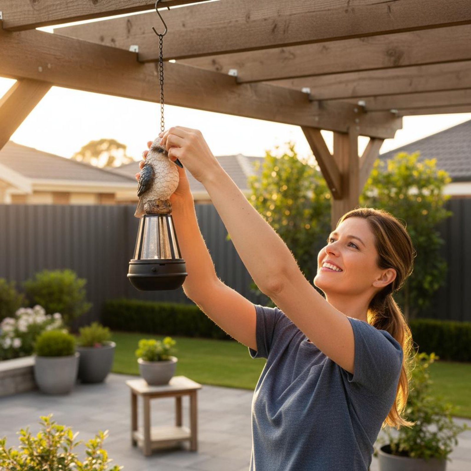 Solar Avian Hanging Lamp Energ - Outdoor Lighting Modern のレビューと価格
