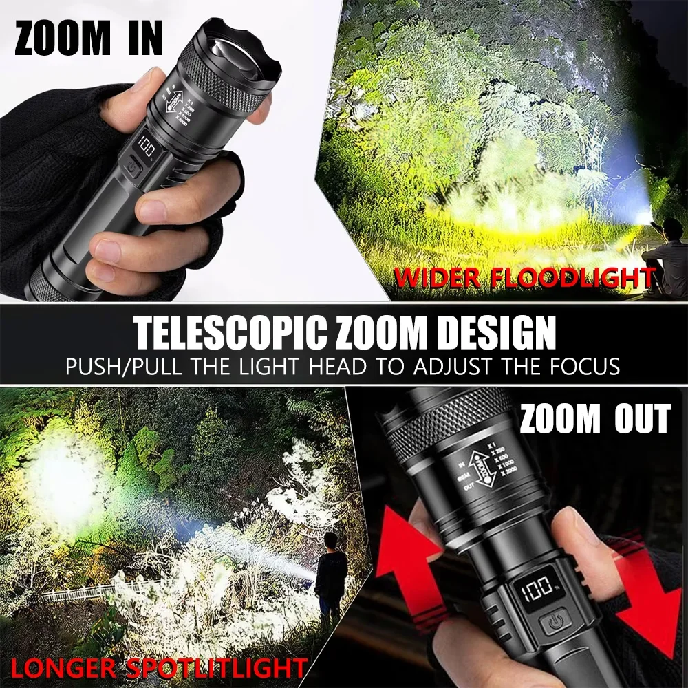 Rechargeable LED Flashlight Zo - Outdoor Lighting Quality のレビューと価格