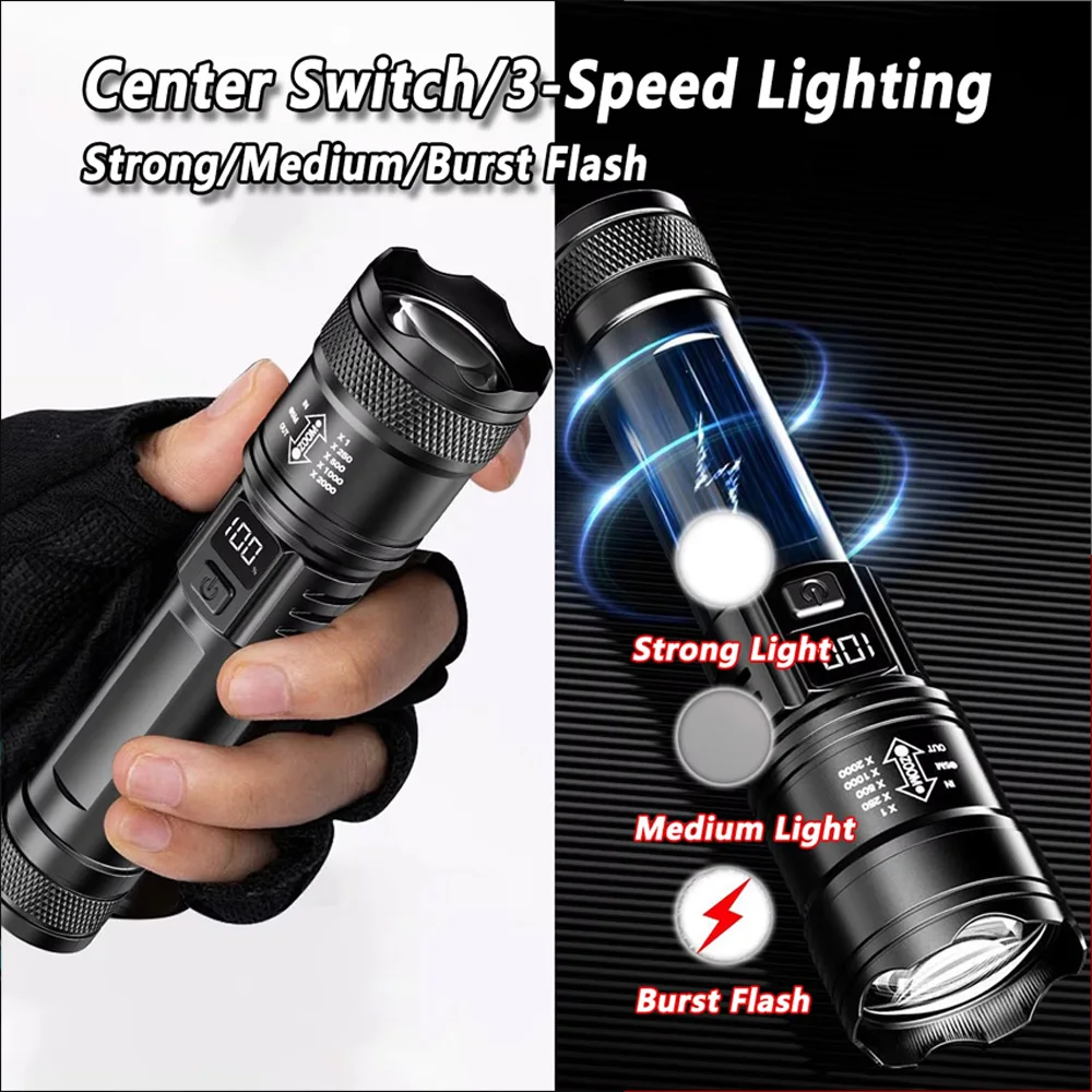 Rechargeable LED Flashlight Zo - Outdoor Lighting Quality のレビューと価格
