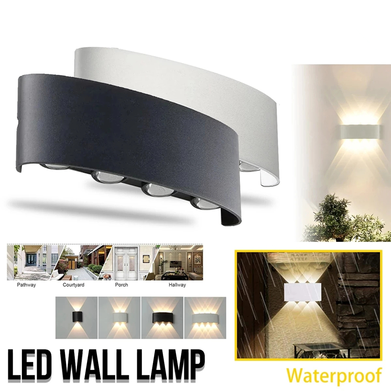 Modern Led Wall Lamp Outdoor S - Outdoor Lighting Up And Down のレビューと価格