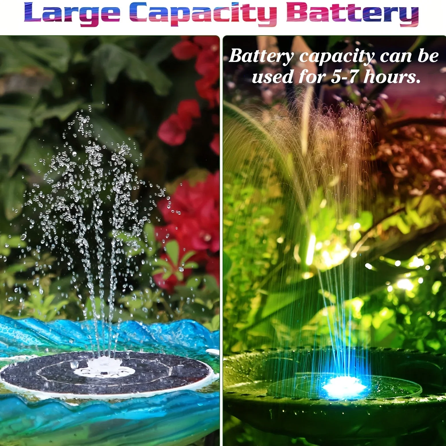6.5W LED Solar Fountain Pump w - Outdoor Lighting Manufacturers のレビューと価格