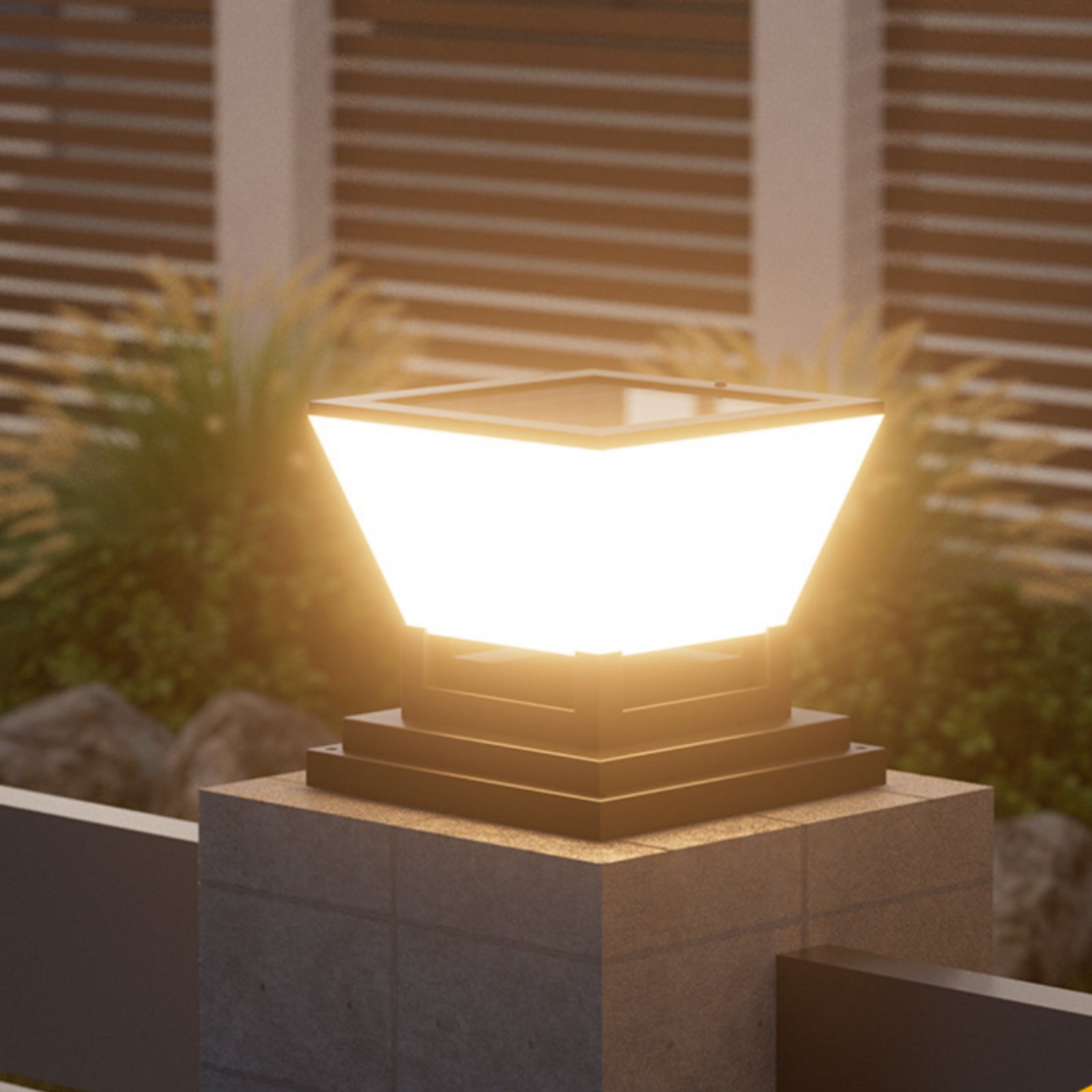 Solar Post Light Water Resista - Outdoor Lighting Modern のレビューと価格